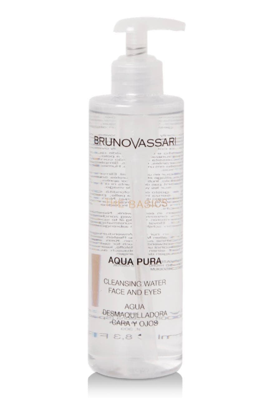 BRUNO VASSARI AGUA MICELAR DESMAQUILLADORA PARA CARA Y OJOS (250ml)) - Imagen 1