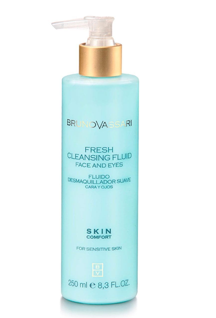 BRUNO VASSARI FLUIDO DESMAQUILLADOR SUAVE CARA Y OJOS (250 ml) - Imagen 1
