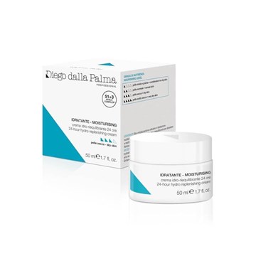 DIEGO DALLA PALMA KIT HIDRATANTE (Crema Hidro reequilibrante 50ml + Mask rellenadora 75ml+ Neceser) - Imagen 2