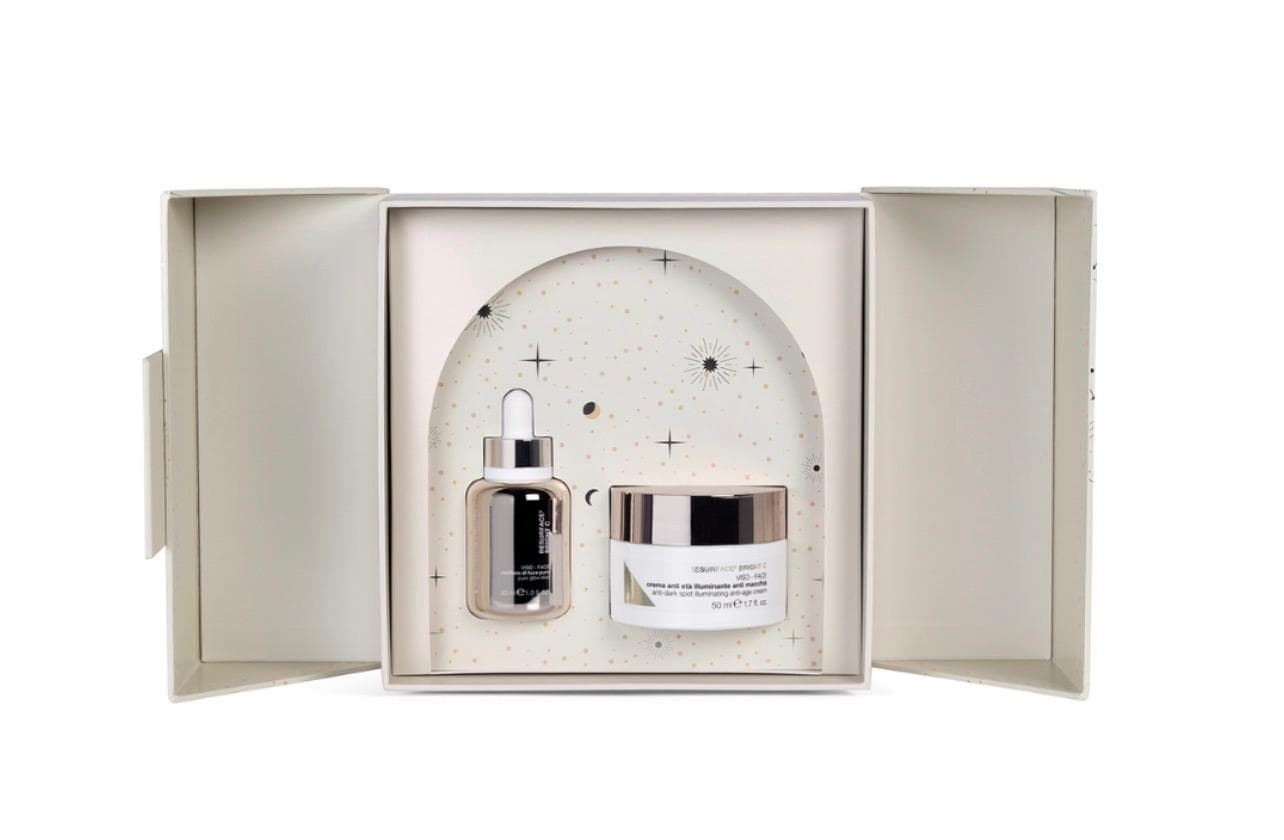 DIEGO DALLA PALMA RADIANCE SET PURE GLOW ELIXIR 30 ml ANTI-DARK SPOT ILLUMINATING ANTI-AGE CREAM 50 ml - Imagen 1