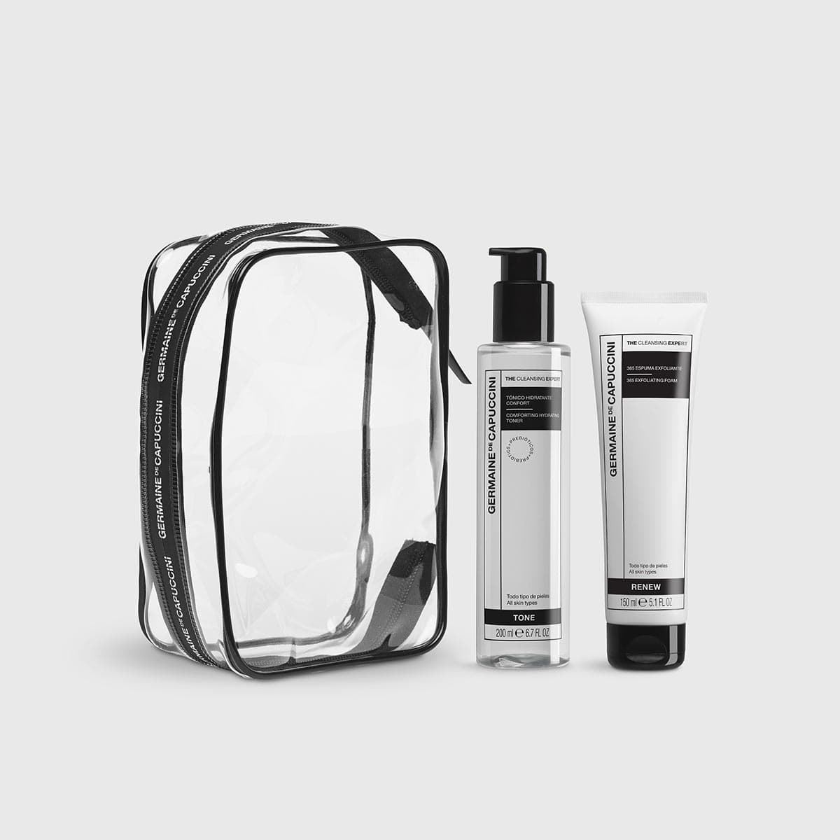 GERMAINE DE CAPUCCINI Pack Tónico hidratante confort (200ml) + 365 Espuma exfoliante (150ml) - Imagen 1