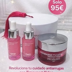 GERMAINE DE CAPUCCINI TIME RIDES CREMA ANTIEDAD 30 días + 2 SERUMS - Imagen 1