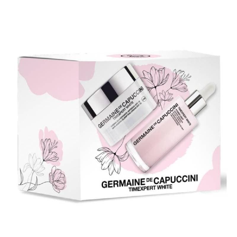 GERMAINE DE CAPUCCINI TIMEXPERT WHITE - Pack Serum 50ml+ Crema White 50ml - Imagen 1