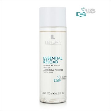 LENDAN ESSENTIAL RELOAD Aceite Micelar Prebiótico (200ml) - Imagen 1