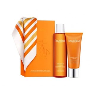 NATURA BISSÉ SET DE VITAMINA C Crema Reafirmante (75ml) + Agua Micelar (200ml) + Pañuelo Sedoso - Imagen 1