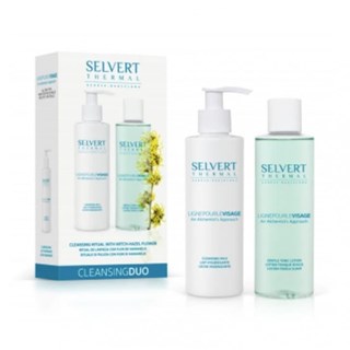 SELVERT THERMAL CLEANSINGDUO Pack Limpiador de leche y tónico facial.(200ml) - Imagen 1