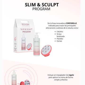 SELVERT THERMAL Pack Anticelulítico-Reductor & Masajeador - Imagen 2