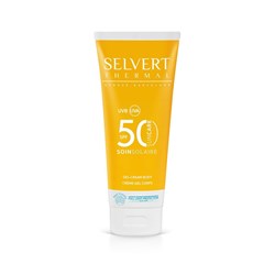 SELVERT THERMAL Protector Solar (gel-crema) Facial Anti-Edad 50 (50ml) - Imagen 1