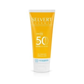 SELVERT THERMAL Protector Solar (gel-crema) Facial Anti-Edad 50 (50ml) - Imagen 1