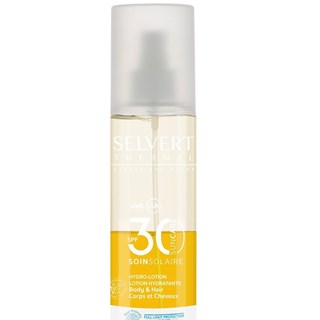 SELVERT THERMAL Spray Solar Bifásico Body & Hair SPF30 (200ml) - Imagen 1